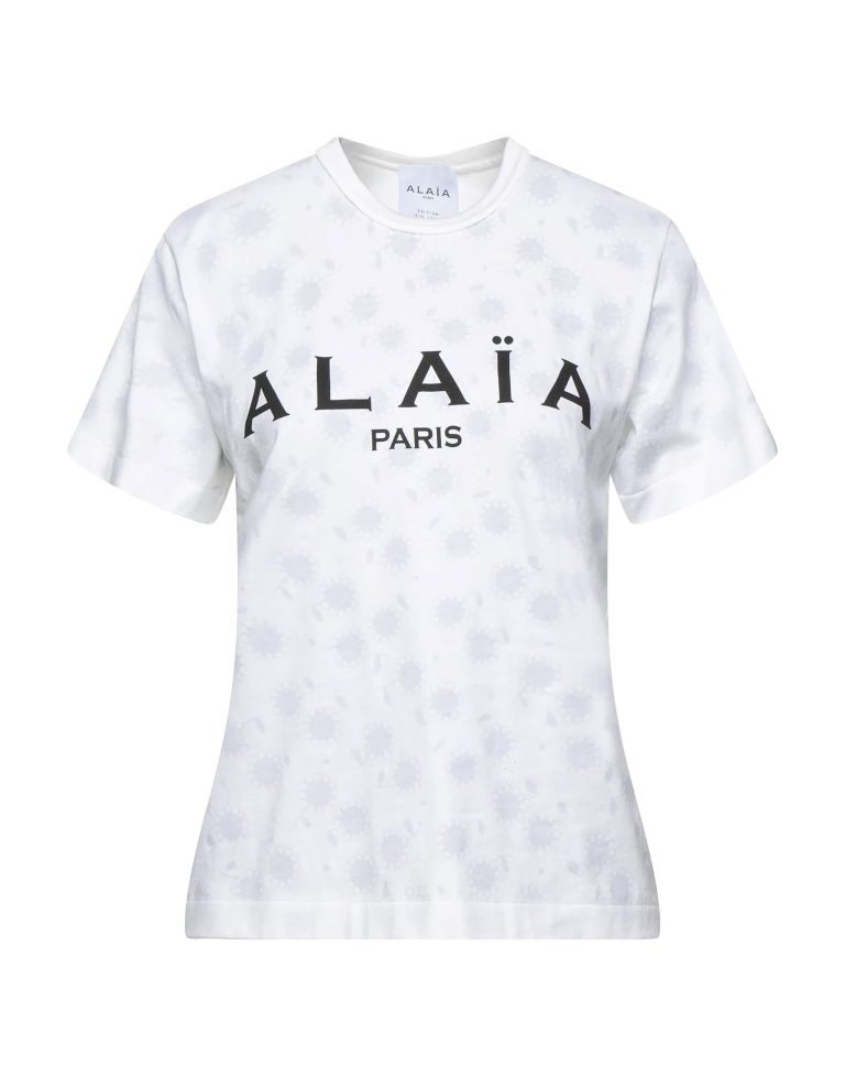 ALAIA T shirt Λευκό 100 Βαμβάκι zoomed